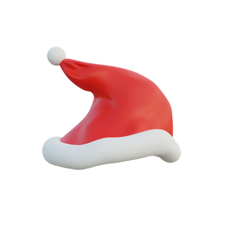 Chapeau de père Noël  3D Icon