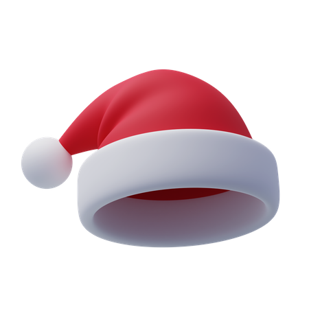 Chapeau de père Noël  3D Icon