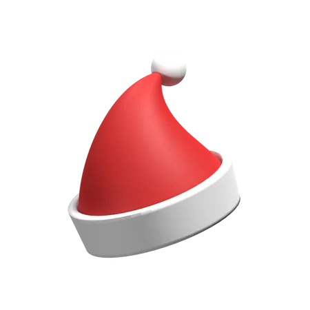 Chapeau de père Noël  3D Icon