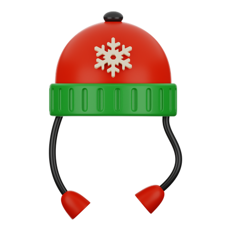 Bonnet de Noël  3D Icon