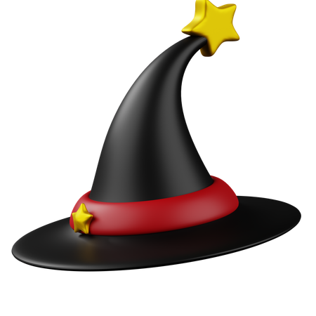 Casquette de sorcière  3D Icon