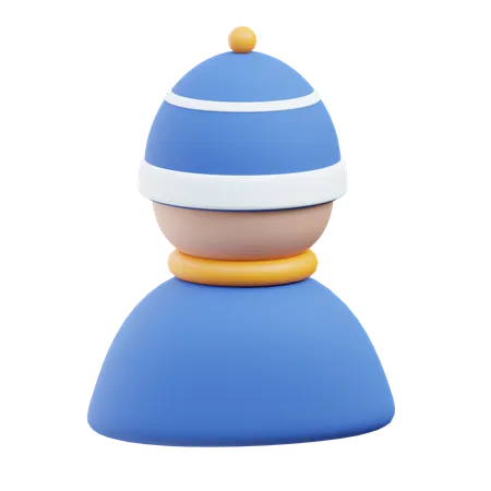 Bonnet garçon  3D Icon