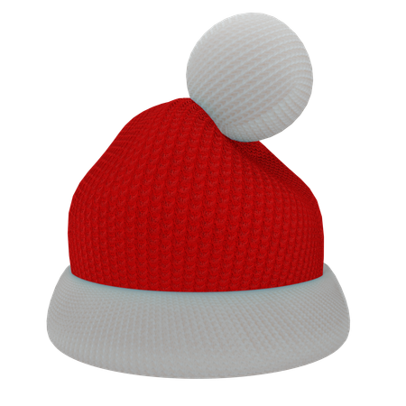 Bonnet rouge du Père Noël  3D Icon