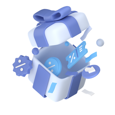 Bono de regalo  3D Icon