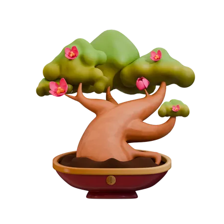 Bonsai  3D Icon