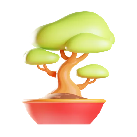 Bonsai  3D Icon