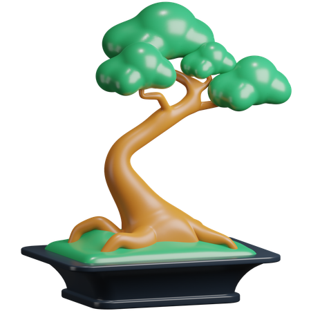 Bonsai  3D Icon