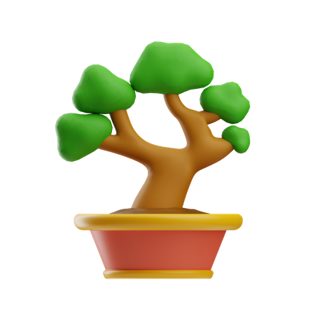 Bonsai  3D Icon