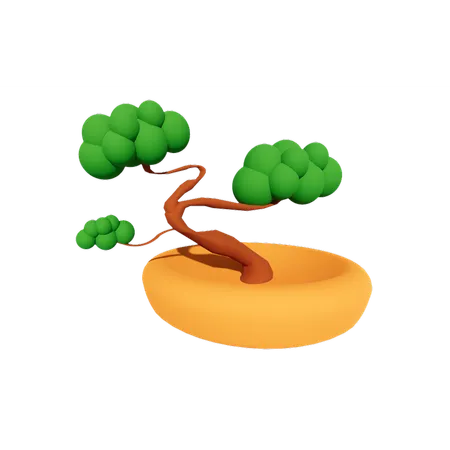 Bonsai  3D Icon