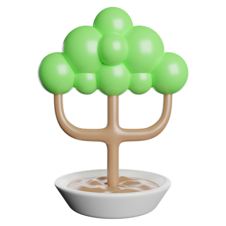 Bonsai  3D Icon