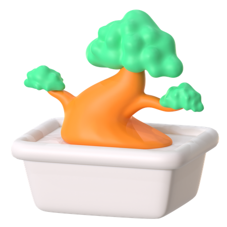 Bonsai  3D Icon