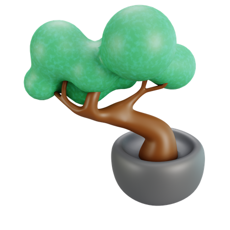 Bonsai  3D Icon
