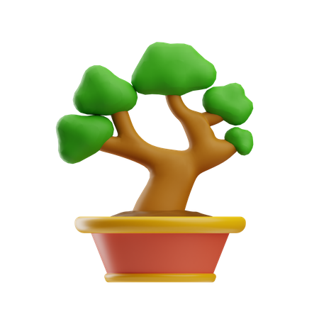Bonsai  3D Icon