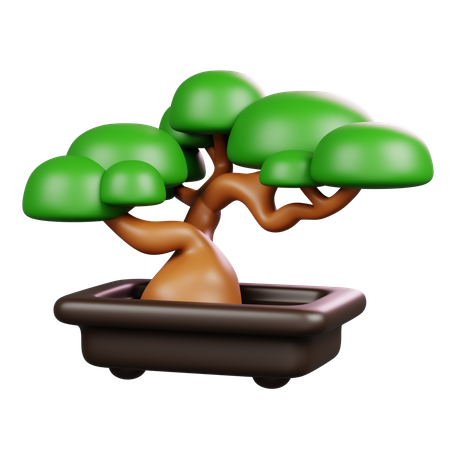 Bonsai  3D Icon