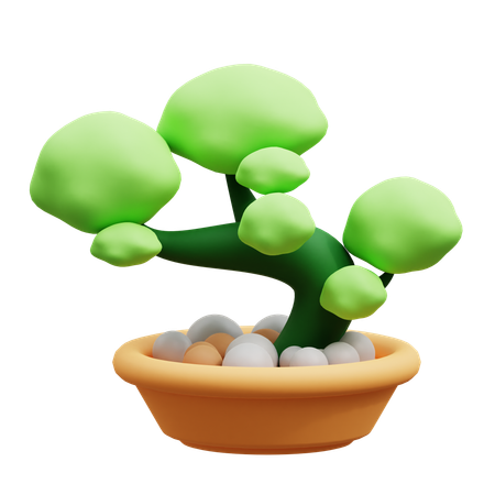 Bonsai  3D Icon
