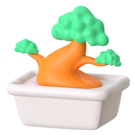 Bonsai 3D Icon