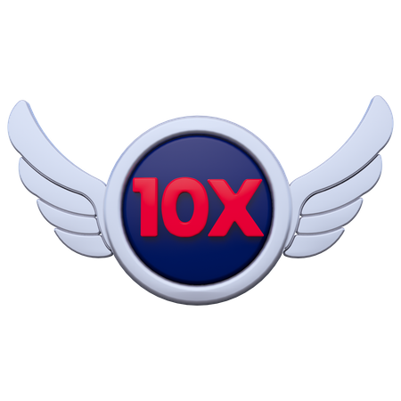 Bonus 10X  3D Icon
