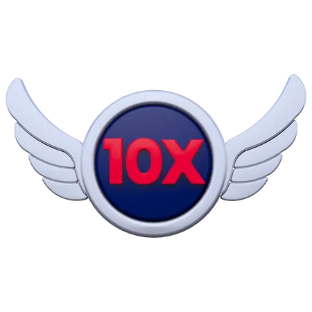 Bonus 10X  3D Icon