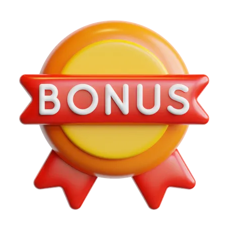 Bonus Badge  3D Icon