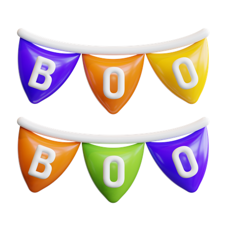 Boo  3D Icon