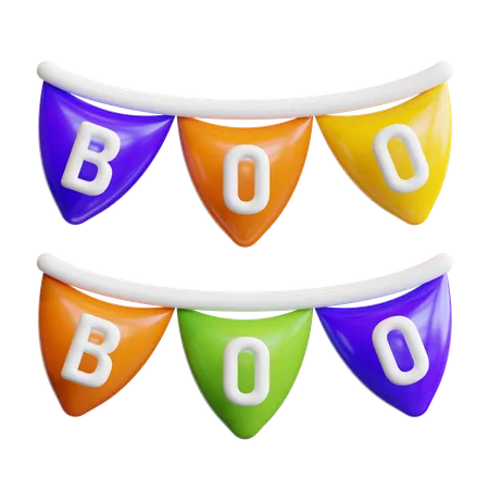 Boo  3D Icon