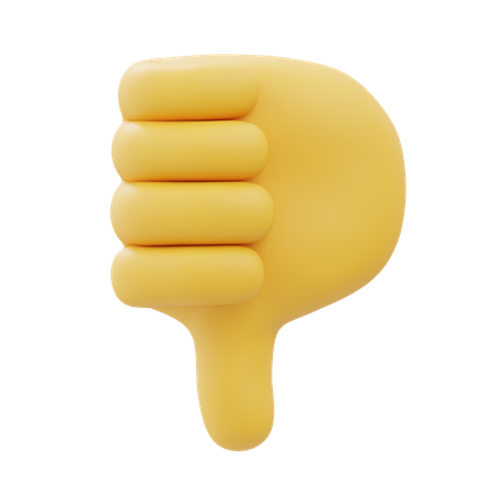 Boo Hand Gesture  3D Icon