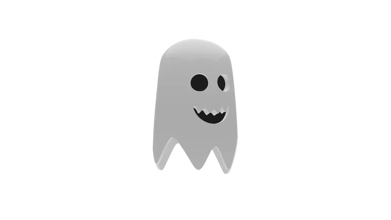 Boo Smiley  3D Icon