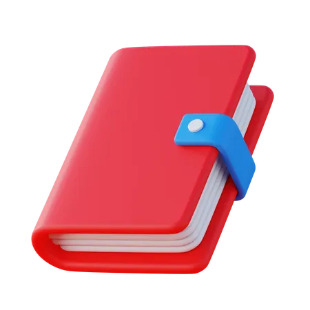 Book 3 D Icon With Simple And Minimalist Design For Education And Learning Or Even App Website And Game 3D Icon