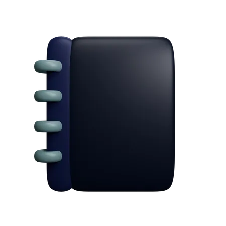 Office Notebook 3D Icon