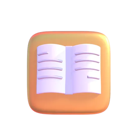 Dive Into A World Of Boundless Knowledge With Our Immersive 3 D Book Reading Icon 3D Icon