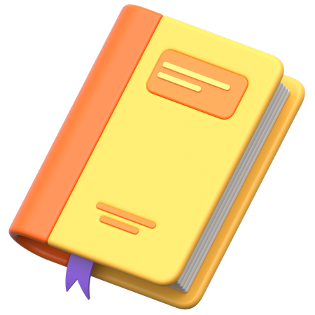 Book  3D Icon