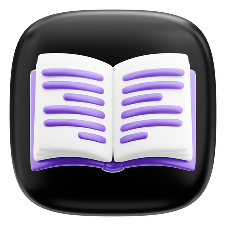 Book  3D Icon