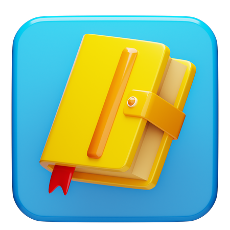 Book  3D Icon