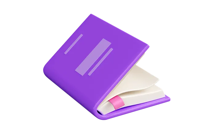 Book  3D Icon