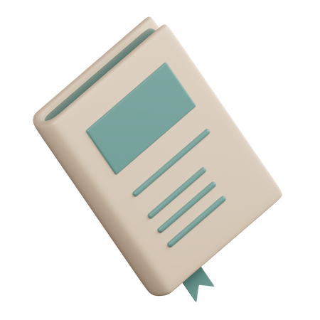 Book  3D Icon