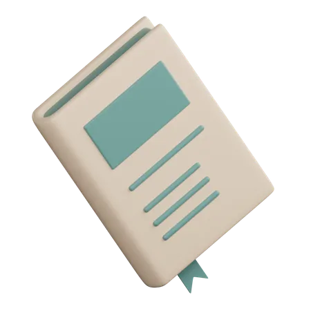 Book  3D Icon