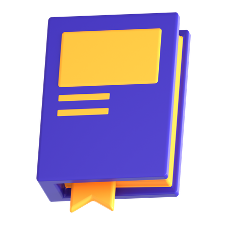 Book  3D Icon