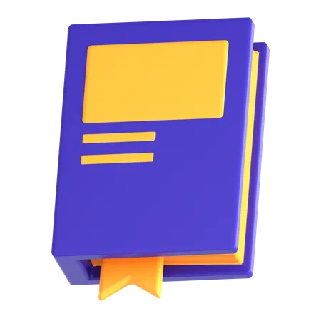 Book  3D Icon