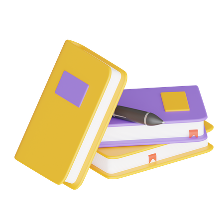 Book  3D Icon