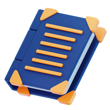 Book  3D Icon