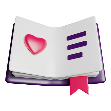 Book  3D Icon