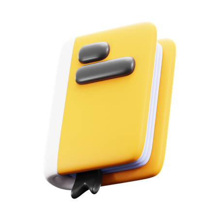 Book  3D Icon