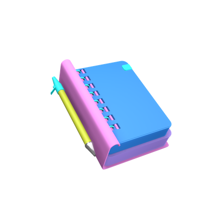 Book  3D Icon