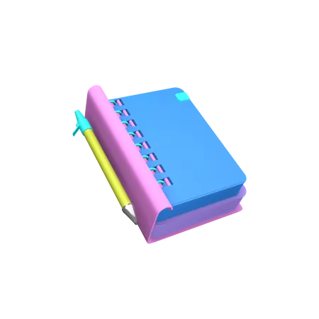 Book  3D Icon