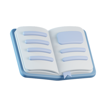 Book  3D Icon