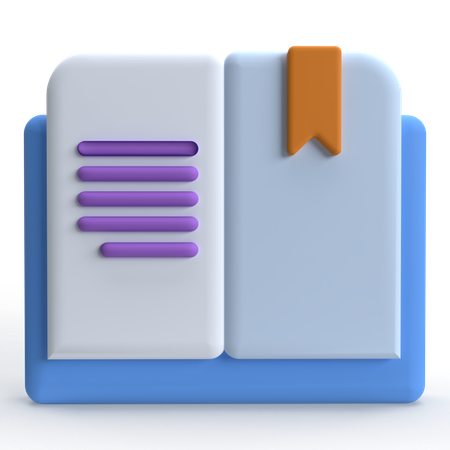 Book  3D Icon