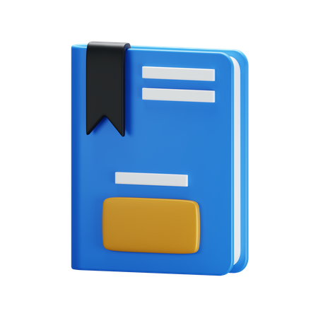 Book  3D Icon