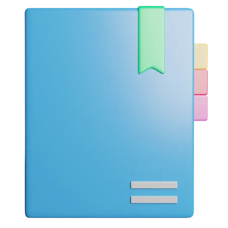 Book  3D Icon