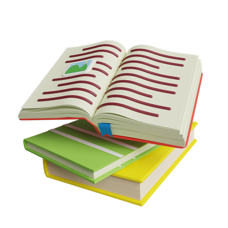 Book  3D Icon