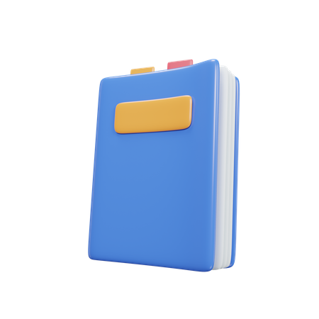 Book  3D Icon